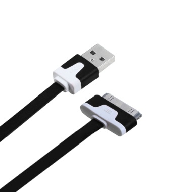 Black Noodle Data Cable 3 FT