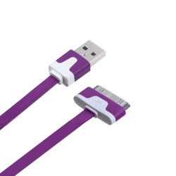 Purple Noodle Data Cable 3 FT