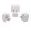 MyBat Universal Travel Plug AC Adapter - White