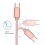 MyBat Micro USB Data Cable 5 FT - Rose Gold