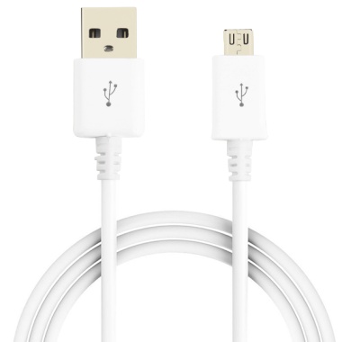 MyBat Micro usb Data Cable 5 FT - White