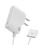 White Travel Charger for iPod and iPhone