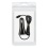 Black 8Pin Car Charger with Dual USB Ports