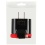 Black 8Pin Travel Charger with Dual USB Ports