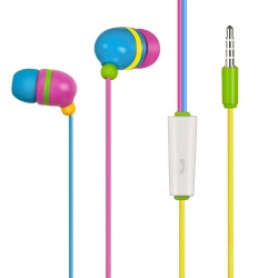 Rainbow Stereo Handsfree (136) (with Package)