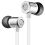 MyBat Metal Stereo Handsfree - White