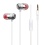 White Metal Stereo Handsfree (651) -WP