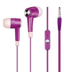 MyBat Stereo Handsfree - Light Purple