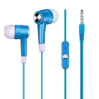 MyBat Stereo Handsfree - Baby Blue