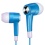 MyBat Stereo Handsfree - Baby Blue