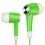 Apple Green Stereo Handsfree (914) (with Package)