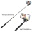 Black Wireless Mobile Phone Monopod(with Shutter Control)