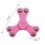 Pink Slim Waist Triangle Spinner