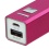 Hot Pink Li-ion Power Bank (2200 mAh)