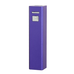 Purple Li-ion Power Bank (2200 mAh)