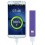 Purple Li-ion Power Bank (2200 mAh)