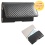 Black/Gray Braided Horizontal Pouch (2803) (NO Package)