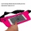 Airium Sports Activity Waist Pack Pocket Belt - Hot Pink