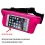 Airium Sports Activity Waist Pack Pocket Belt - Hot Pink