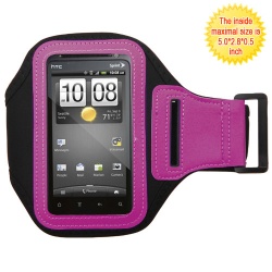 MyBat Vertical Pouch Universal Sport Armband - Hot Pink