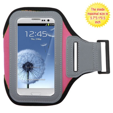 MyBat Vertical Pouch Universal Sport Armband - Pink