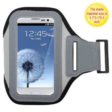 MyBat Vertical Pouch Universal Sport Armband - Gray