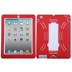 White/Red Symbiosis Stand Protector Cover