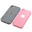 Rubberized Pearl Pink/Iron Gray VERGE Hybrid Protector Cover