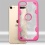 Transparent Clear/Hot Pink Challenger Hybrid Protector Cover