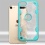 Transparent Clear/Tropical Teal Challenger Hybrid Protector Cover-Triangles