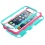 MyBat TUFF Series Case - Natural Teal Green / Electric Pink