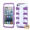 Solid Ivory White/Electric Purple Ribcage Protector Cover