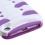 Solid Ivory White/Electric Purple Ribcage Protector Cover