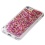 Hot Pink Polygons Quicksand Glitter Hybrid Protector Cover