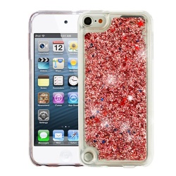 Rose Gold Quicksand Glitter Hybrid Protector Cover