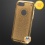 Transparent Gold Sheer Glitter Premium Candy Skin Cover