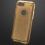 Transparent Gold Sheer Glitter Premium Candy Skin Cover