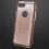 Transparent Rose Gold Sheer Glitter Premium Candy Skin Cover