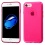 Transparent Hot Pink Sheer Glitter Premium Candy Skin Cover