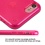 Transparent Hot Pink Sheer Glitter Premium Candy Skin Cover