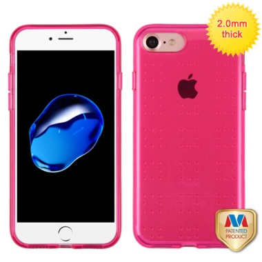 MyBat SPOTS Candy Skin Cover - Glassy Transparent Hot Pink