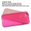 MyBat SPOTS Candy Skin Cover - Glassy Transparent Hot Pink