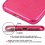 MyBat SPOTS Candy Skin Cover - Glassy Transparent Hot Pink