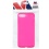 MyBat SPOTS Candy Skin Cover - Glassy Transparent Hot Pink