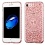 Transparent Rose Gold Diamond Candy Skin Cover