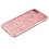 Transparent Rose Gold Diamond Candy Skin Cover