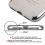 Silver Glassy SPOTS Electroplated Premium Candy Skin Cover