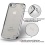 Silver Glassy SPOTS Electroplated Premium Candy Skin Cover