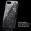 Black Glassy Hibiscus Flower SPOTS Electroplated Premium Candy Skin Cover