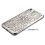 Electroplated Silver Sunflower (Transparent Clear) Diamante Candy Skin Cover